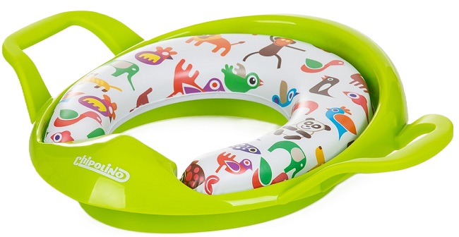 Scaun pentru toaletă Chipolino - Softi, verde