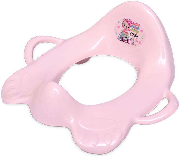 Capac pentru toaleta cu manere Lorelli - Nordic, Pink
