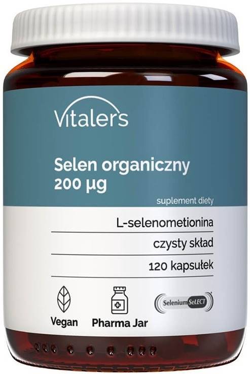Seleniu, 200 µg, 120 capsule, Vitaler's