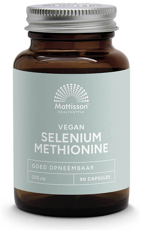 Selenium Methionine, 200 µg, 90 capsule, Mattisson Healthstyle