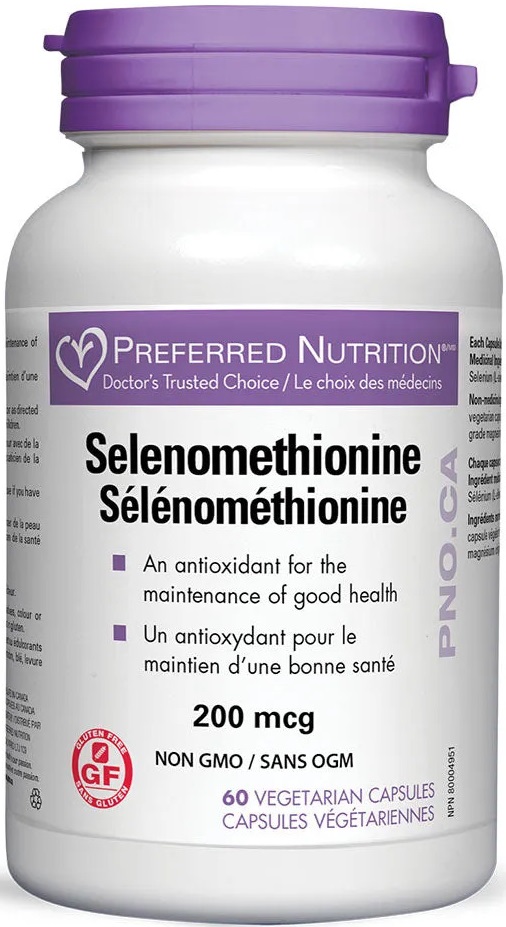 Selenomethionine, 200 mcg, 60 capsule, Natural Factors