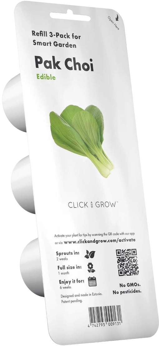 Semințe Click and Grow - Bok Pak Choi, 3 rezerve