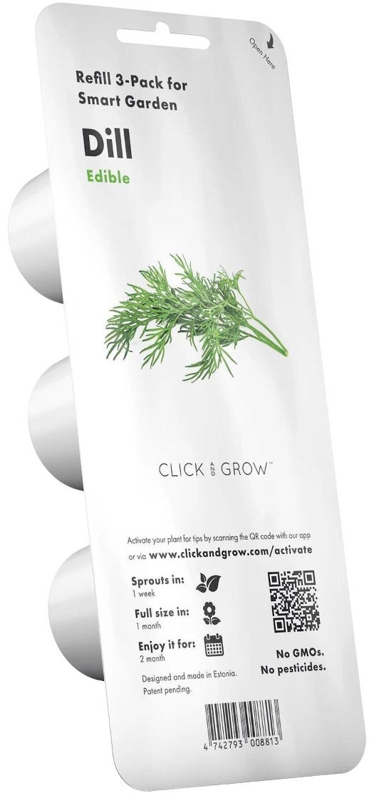 Semințe Click and Grow - Mărar, 3 rezerve