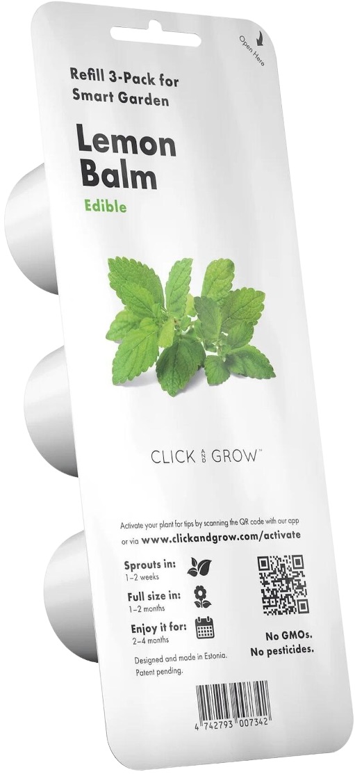 Semințe Click and Grow - Lemon balm, 3 rezerve