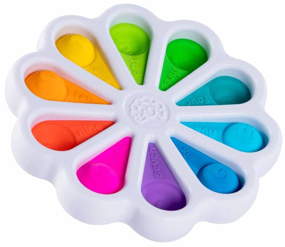 Jucarie senzoriala Tomy Fat Brain Toys - Dimple, cifre