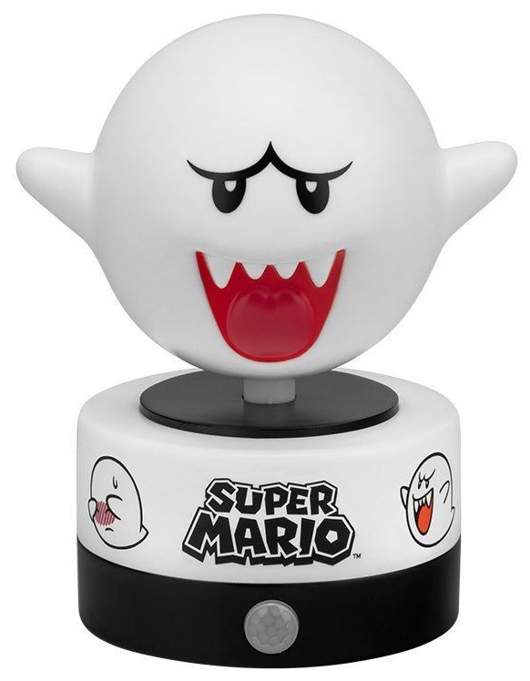 Lampă cu senzor Paladone Games: Super Mario - Boo (With Sound)