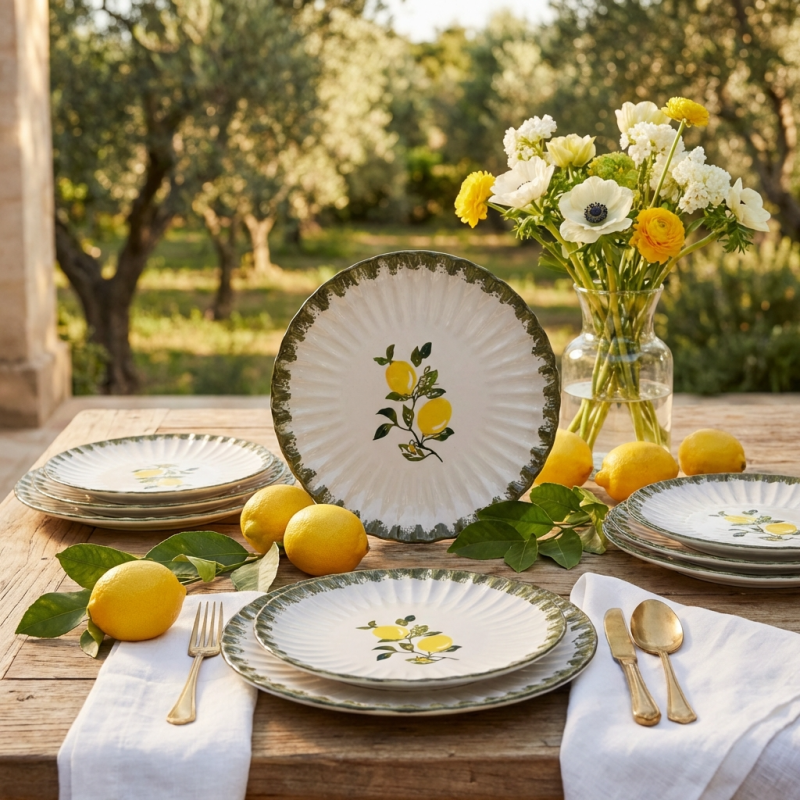 Serviciu de masă  Morello - New Lemons, 18 piese