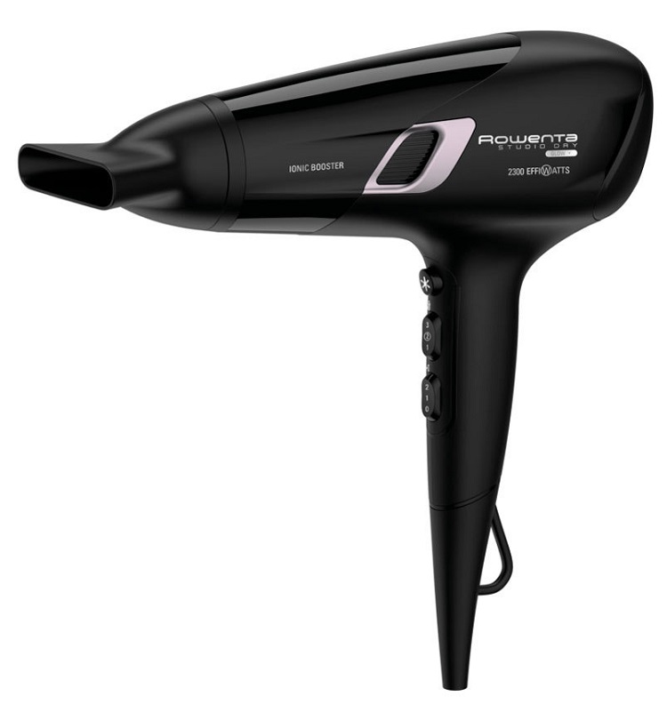 Uscător de păr Rowenta - Studio Dry CV5820F0, 2300W, 6 viteze, negru