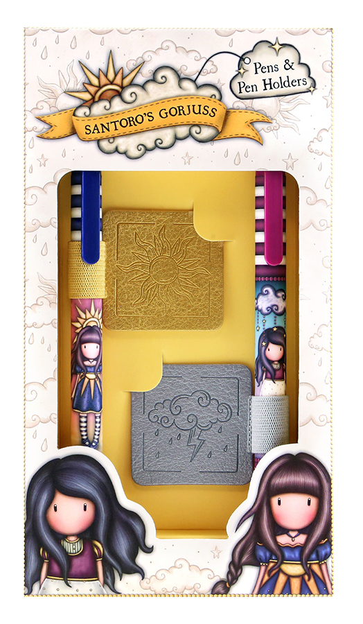 Set de pixuri cu suportur Santoro Gorjuss Whatever the Weather