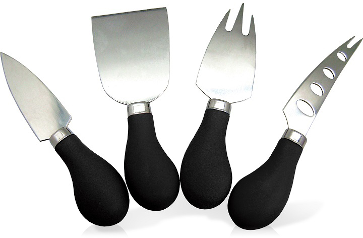Set 4 cuțite pentru brânză Nerthus