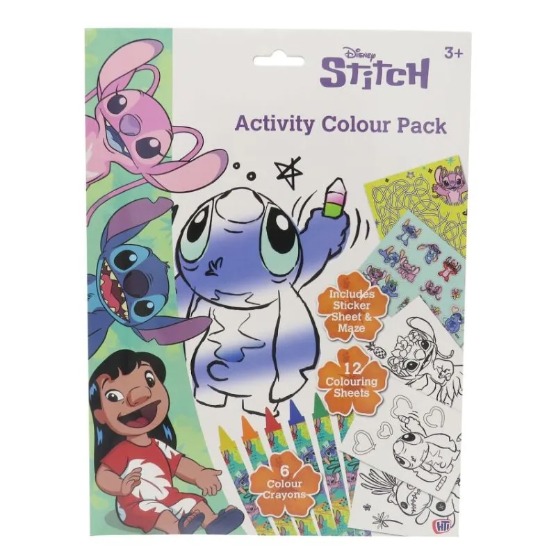 Set plic pentru colorat CYP Brands - Stitch