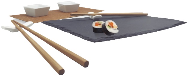 Set sushi cu platou de piatra  Nerthus