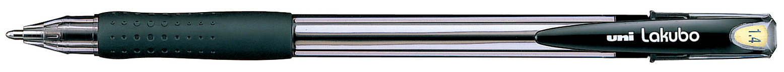 Pix Uniball Lakubo Broad – Negru, 1.4 mm