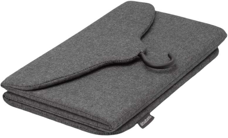 Accesoriu de călcat pliabil cu fier de călcat portabil cu abur Brabantia - Linn, Pepper Black