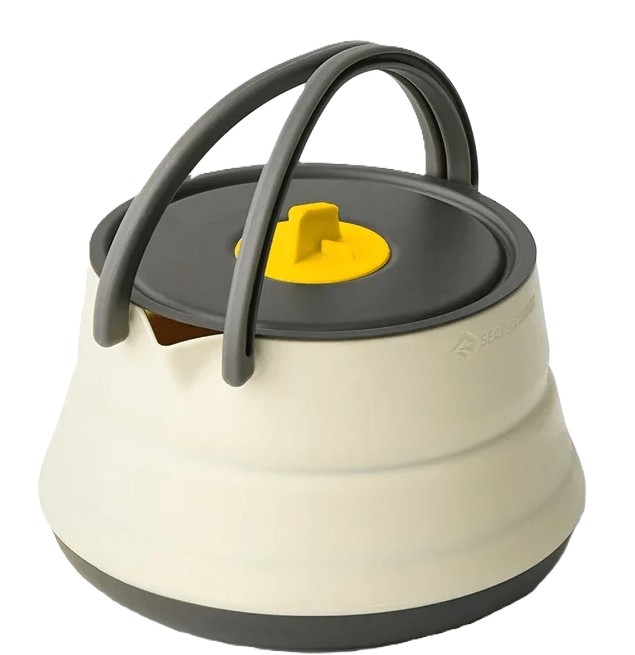 Ceainic pliabil Sea to Summit - Frontier UL collapsible, 1.3L, alb