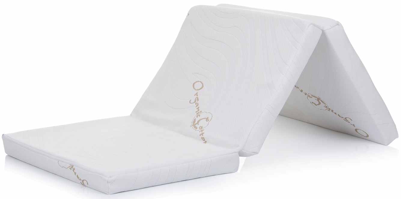Saltea pliabila Chipolino - 60 х 120 х 6 cm, Bumbac organic