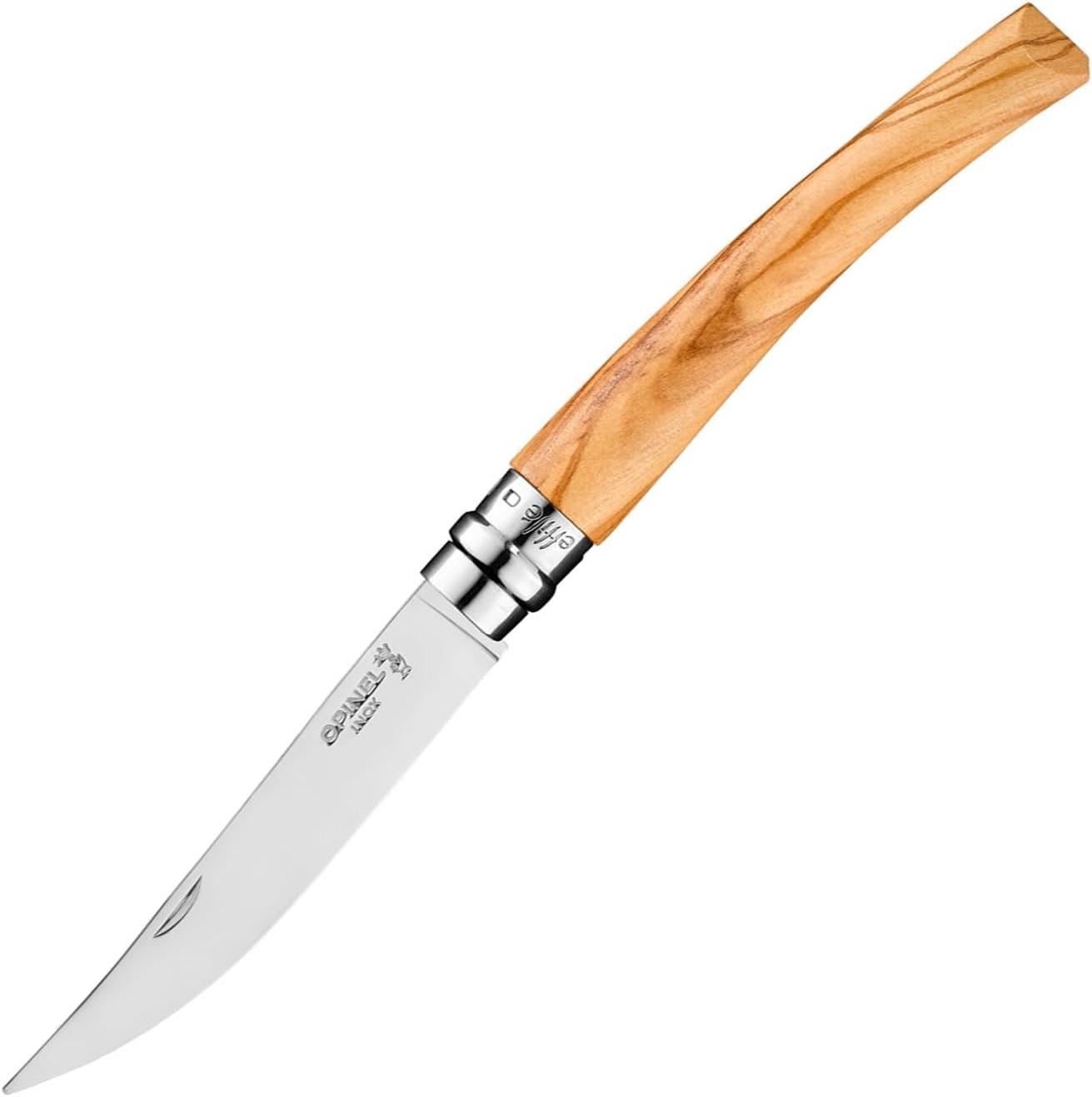 Cuțit pliabil Opinel Les Effiles - 10 cm, măslin, în cutie