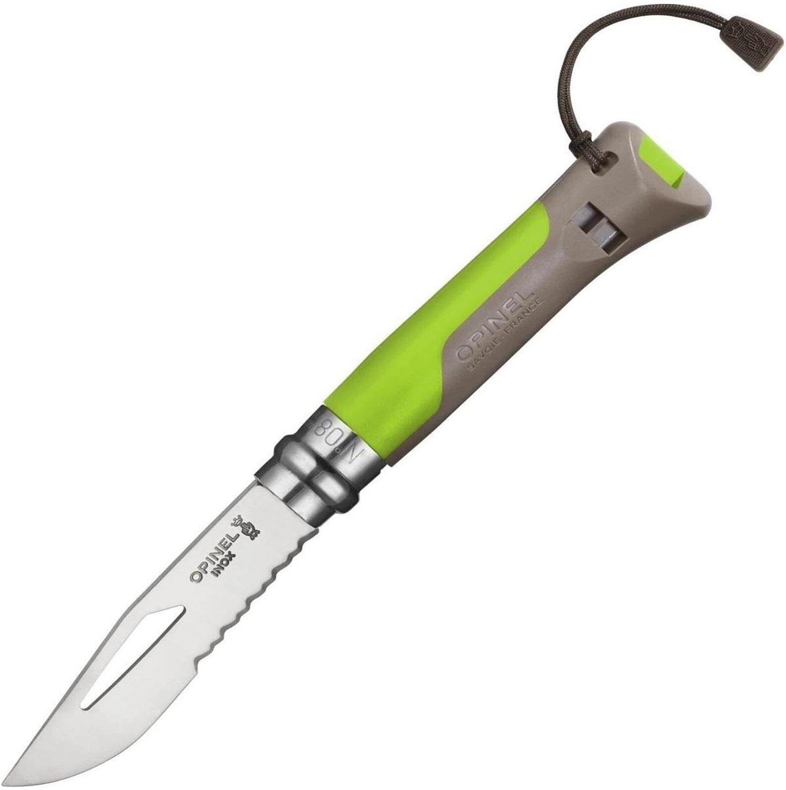 Cuțit pliabil Opinel Outdoor -  №8, Earth-Green