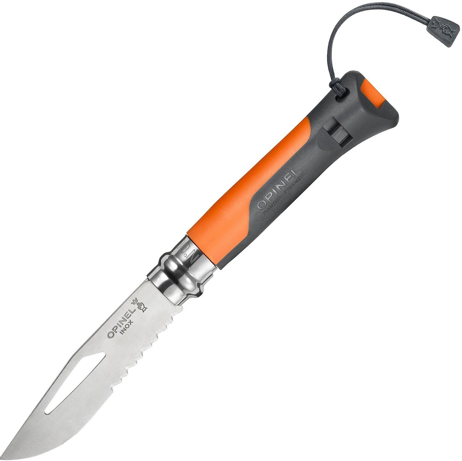 Cuțit pliabil Opinel Outdoor -  №8, Soft Orange