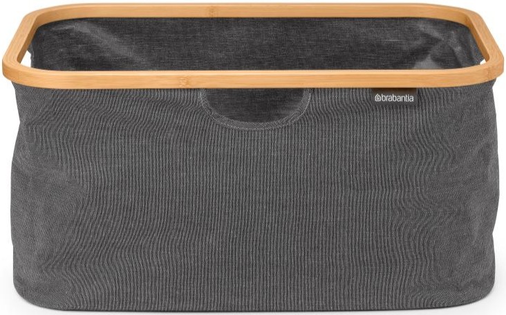 Coș de rufe pliabil Brabantia - Linn, Pepper Black, 40 l