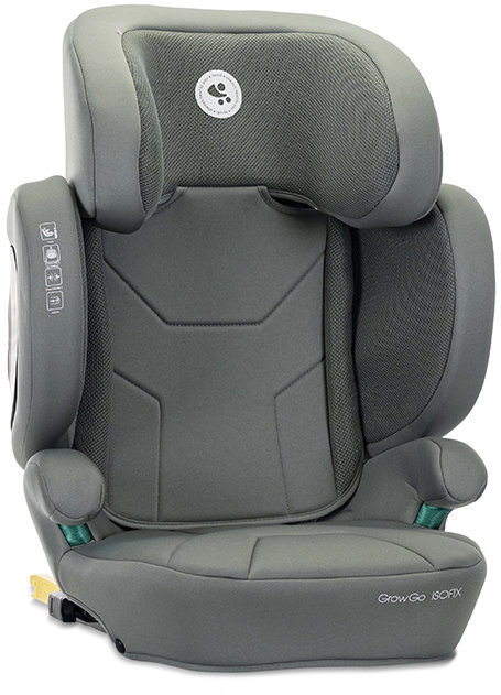 Scaun auto pliabil Lorelli Premium - Growgo, cu IsoFix, i-Size, 100-150 cm, Verde
