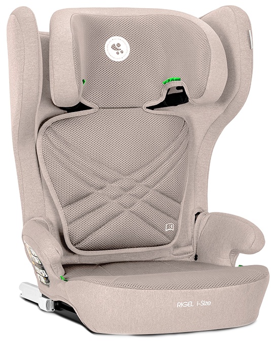 Scaun auto pliabil Lorelli - Rigel, IsoFix, i-Size, 100-150 cm, bej
