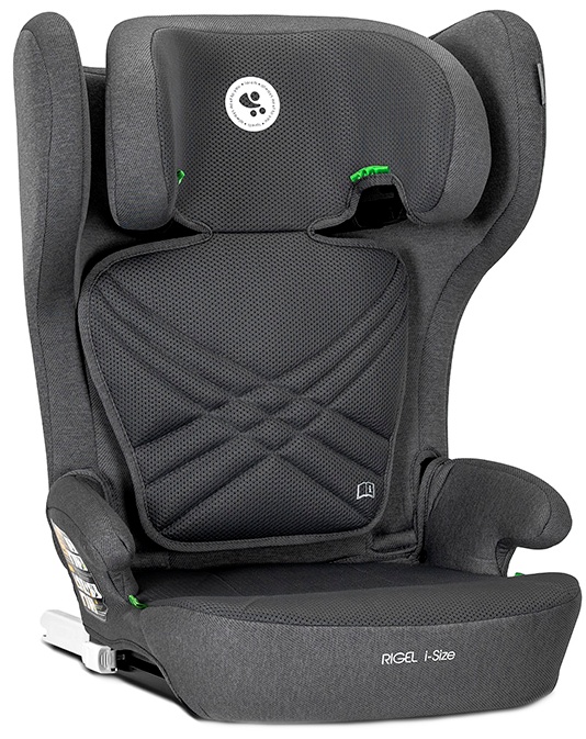 Scaun auto pliabil Lorelli - Rigel, IsoFix, i-Size, 100-150 cm, gri