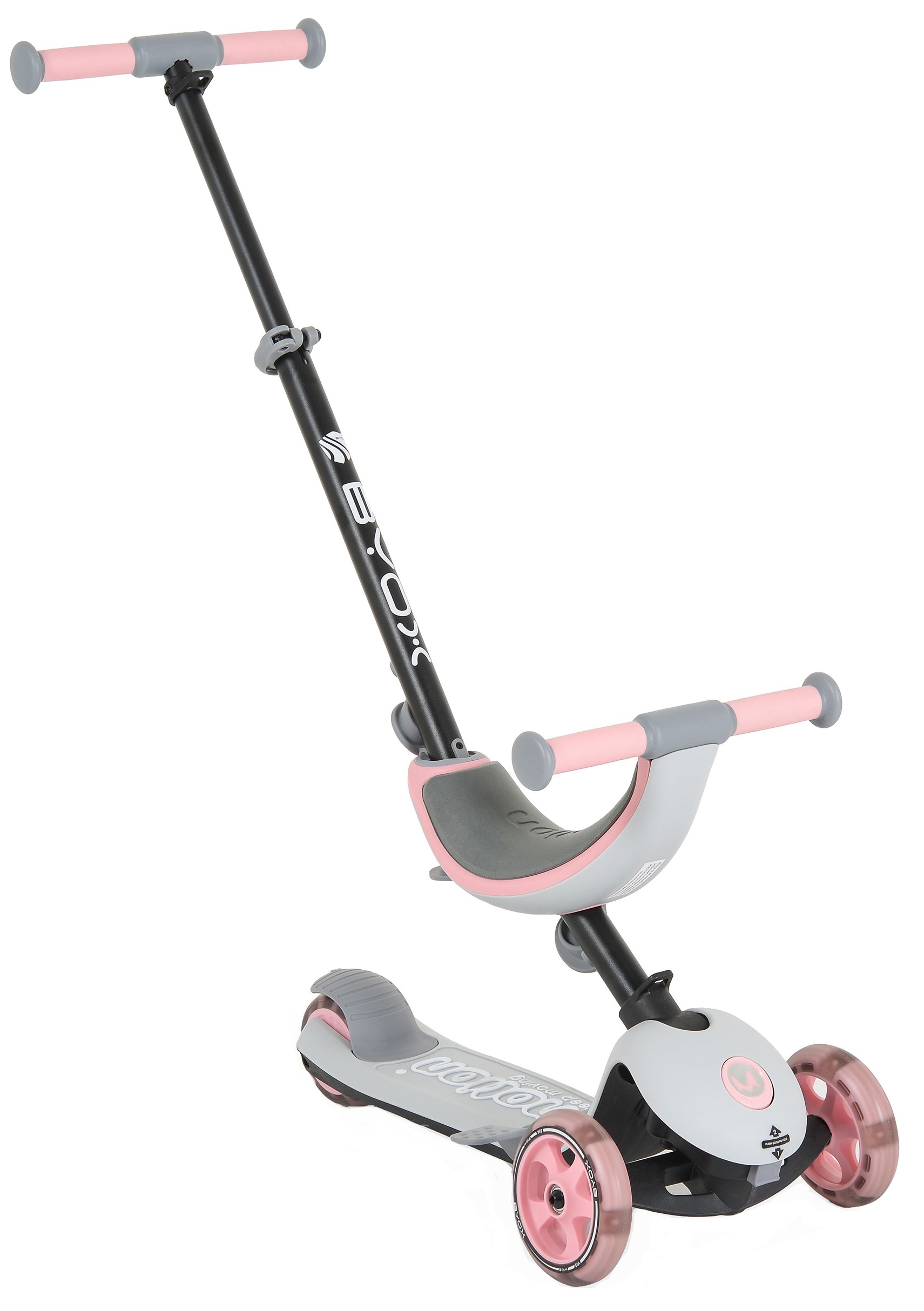 Trotinetă pliabilă  4 in 1  Byox - Motion, Pink