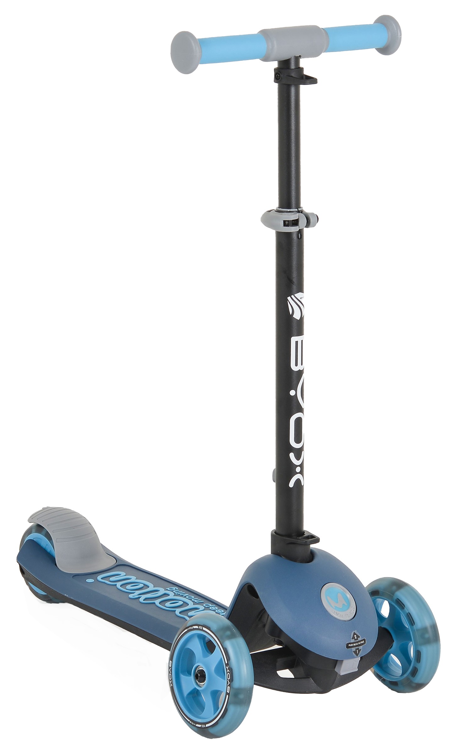 Trotinetă pliabilă  4 in 1  Byox - Motion, Albastru