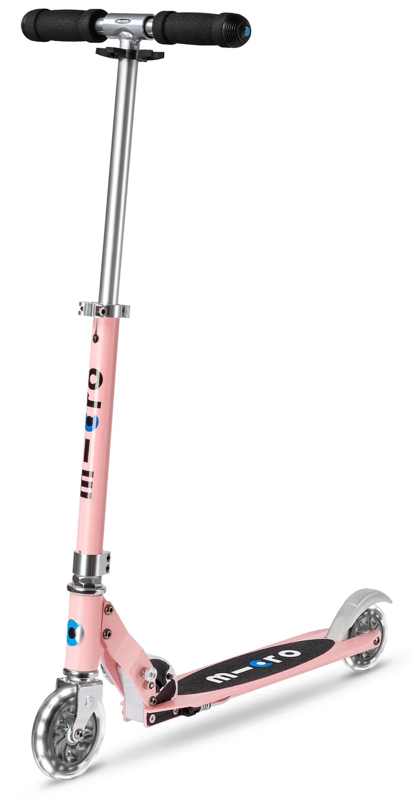 Trotinetă pliabilă Micro - Sprite LED, Neon Rose