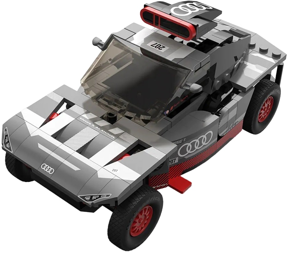 Mașină prefabricată Rastar - Audi RS Q E-tron, 1:30