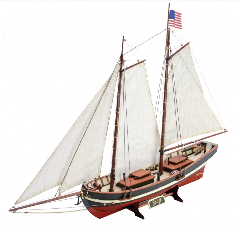 Model prefabricat  Artesania Latina Antic : Nave - Nava pilot New Swift