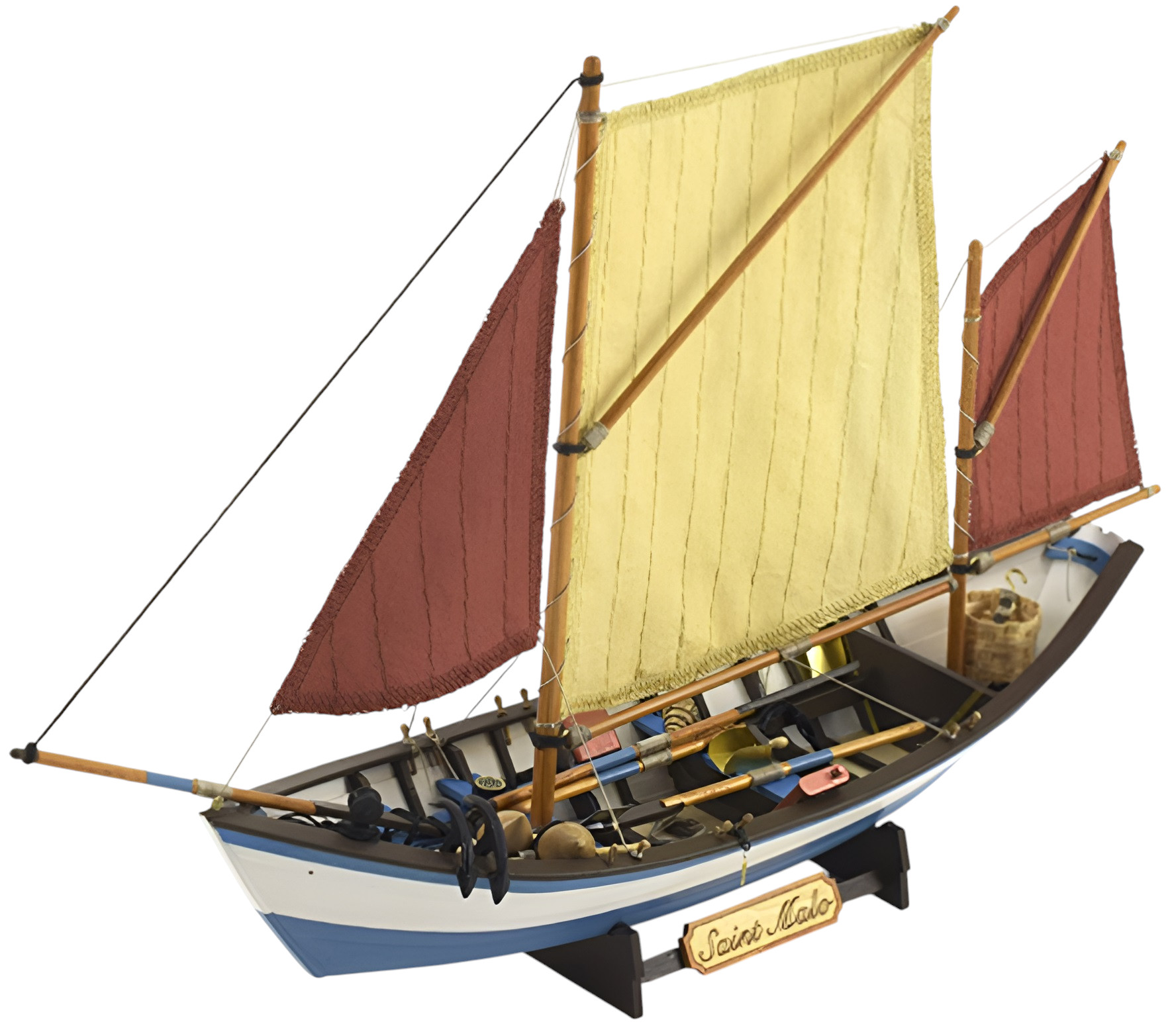 Model prefabricat  Artesania Latina Antic : Bărci - Barcă de pescuit Doris Saint Malo