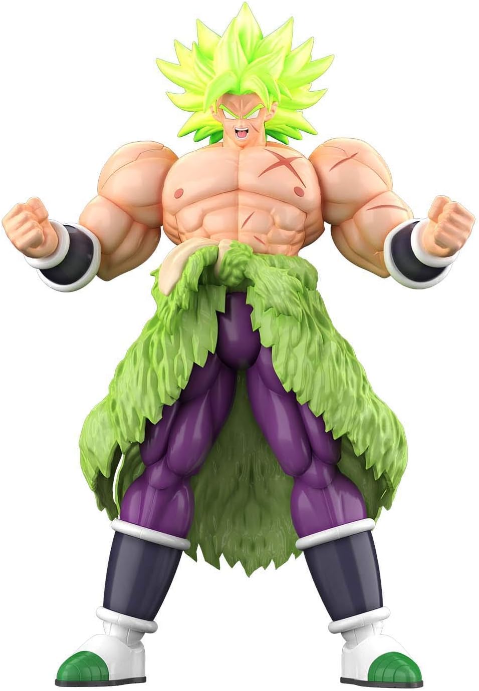 Model asamblat  Bandai Animation: Dragon Ball Super - Super Saiyan Broly Fullpower Model Kit figure (23cm)