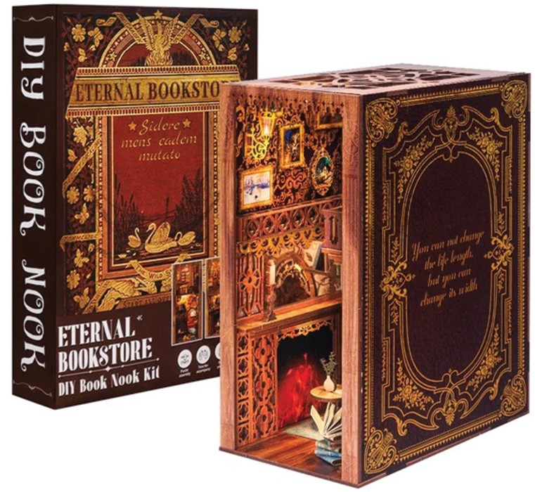 Model de asamblat CuteBee - Eternal Bookstore (172 piese)