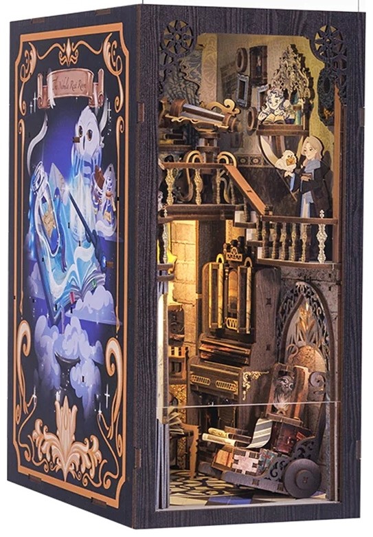 Model de asamblat CuteBee - Nebula Common Room (350 piese)