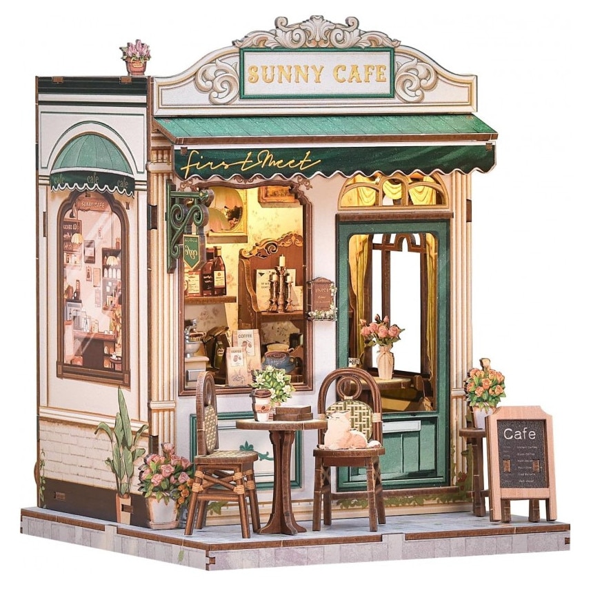 Model de asamblat  CuteBee - Sunny Cafe