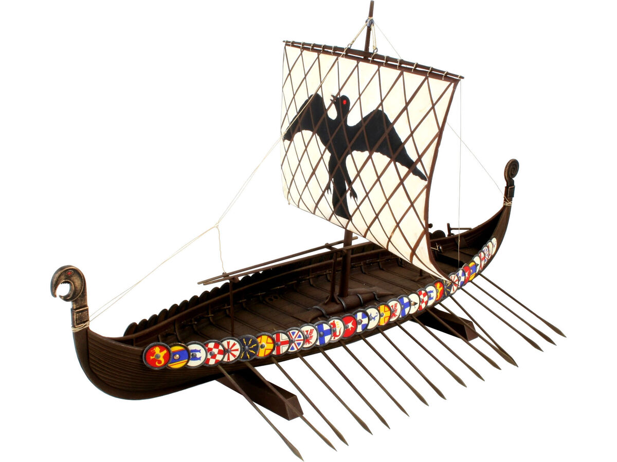Мodel de asamblat  Revell Antic: Nave - Navă vikingă  (cu accesorii incluse )