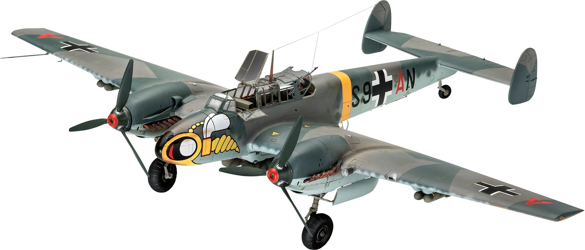 Model asamblabil Revell - Messerschmitt Bf110 C-7 1:32 Aircraft