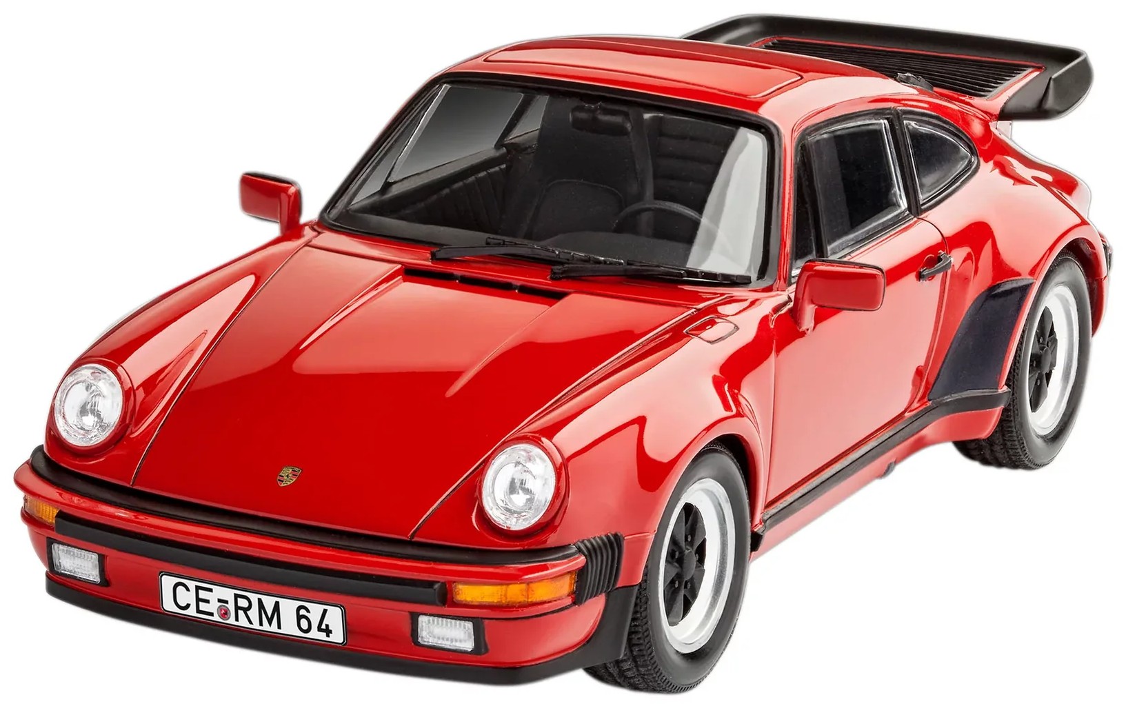 Model prefabricat Revell - Set cadou „50 de ani de Porsche 911 Turbo” - cu accesorii de bază