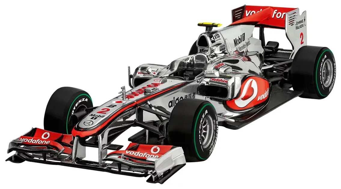 Мodel de asamblat  Revell Modern : Mașini  - McLaren Mercedes MP4-25 "Lewis Hamilton" (cu accesorii incluse )