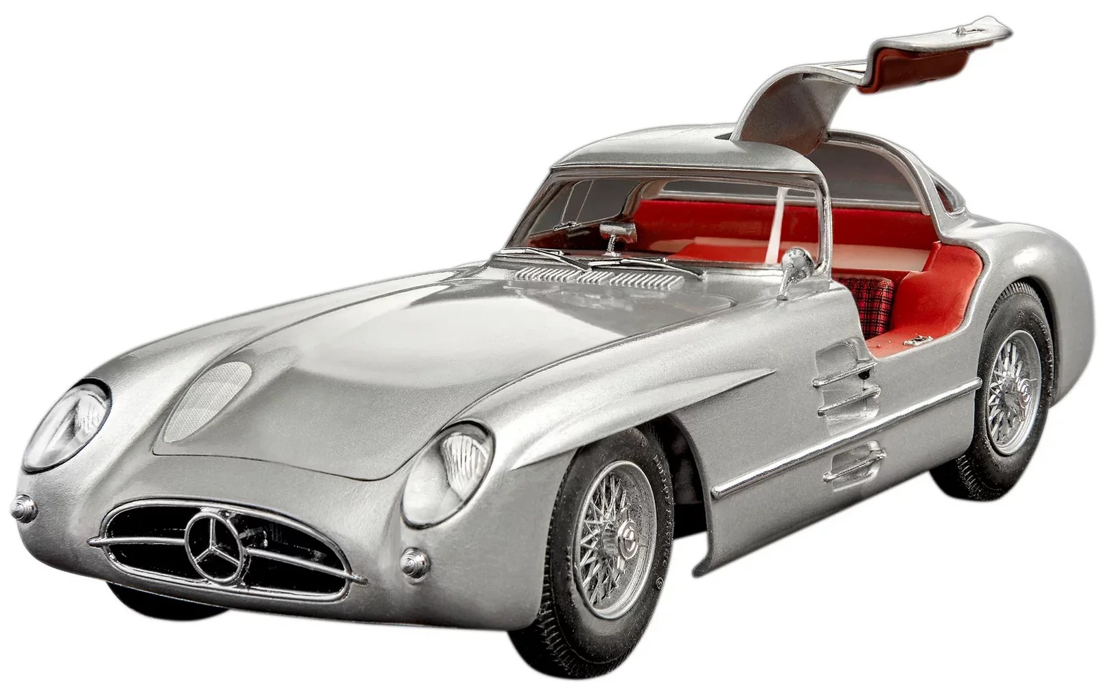 Model asamblat  Revell Modern: Mașini  - Mercedes-Benz 300 SLR, 70th Anniversary