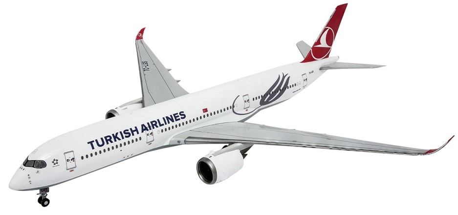 Model de asamblat Revell Modern: Avioane - Airbus A350-900 "Turkish Airlines", 120 piese