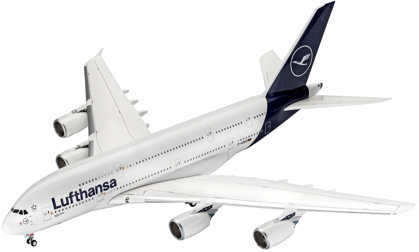Model asamblabil Revell Avioane - Airbus A380-800 Lufthansa