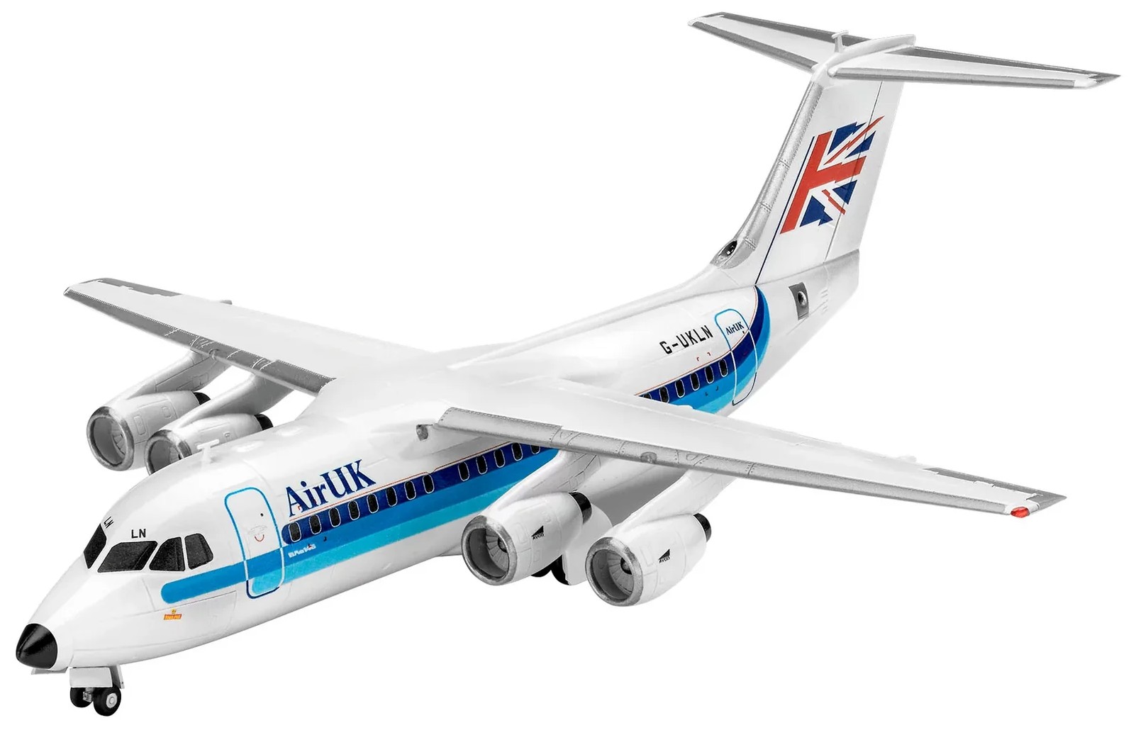 Model asamblat  Revell Modern: Avioane  - BAe 146-200 AirUK