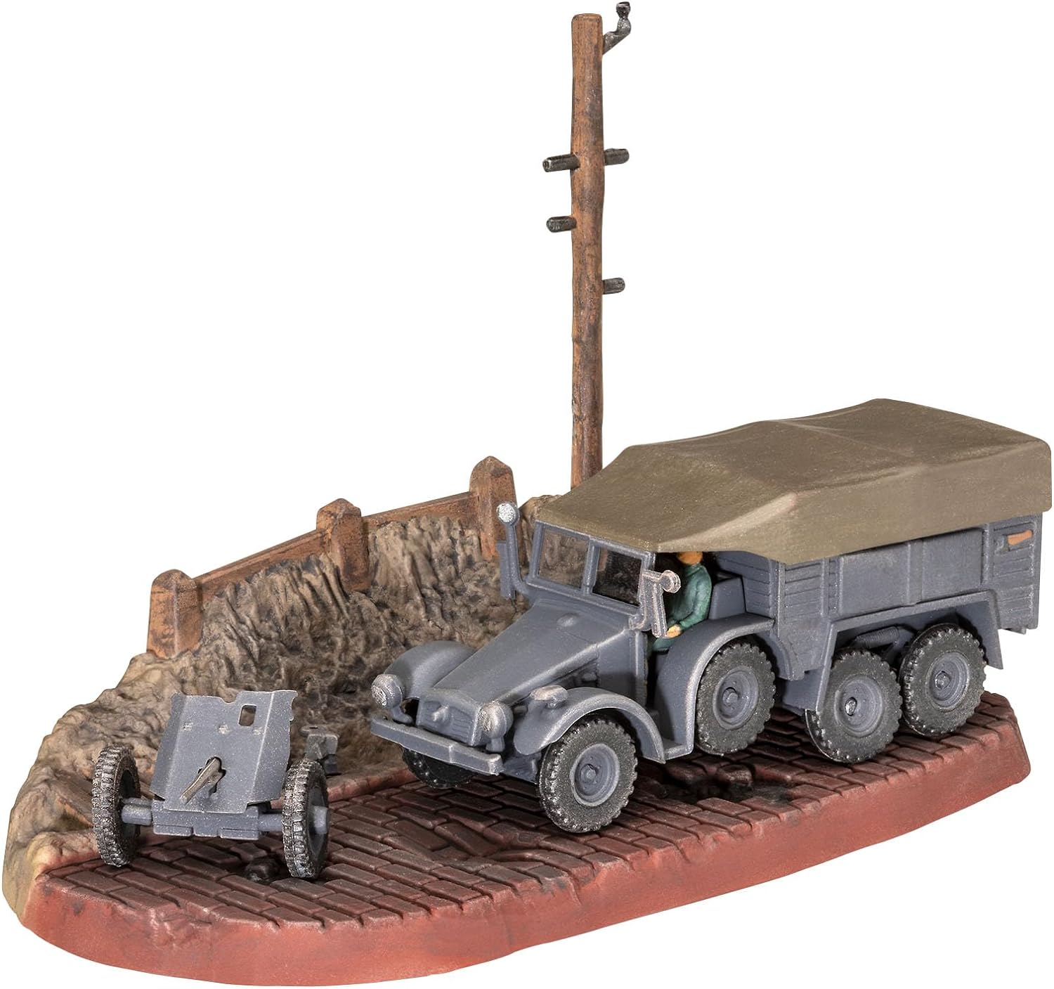 Model asamblat  Revell Militar: Mașini - Krupp Protze KFZ 69