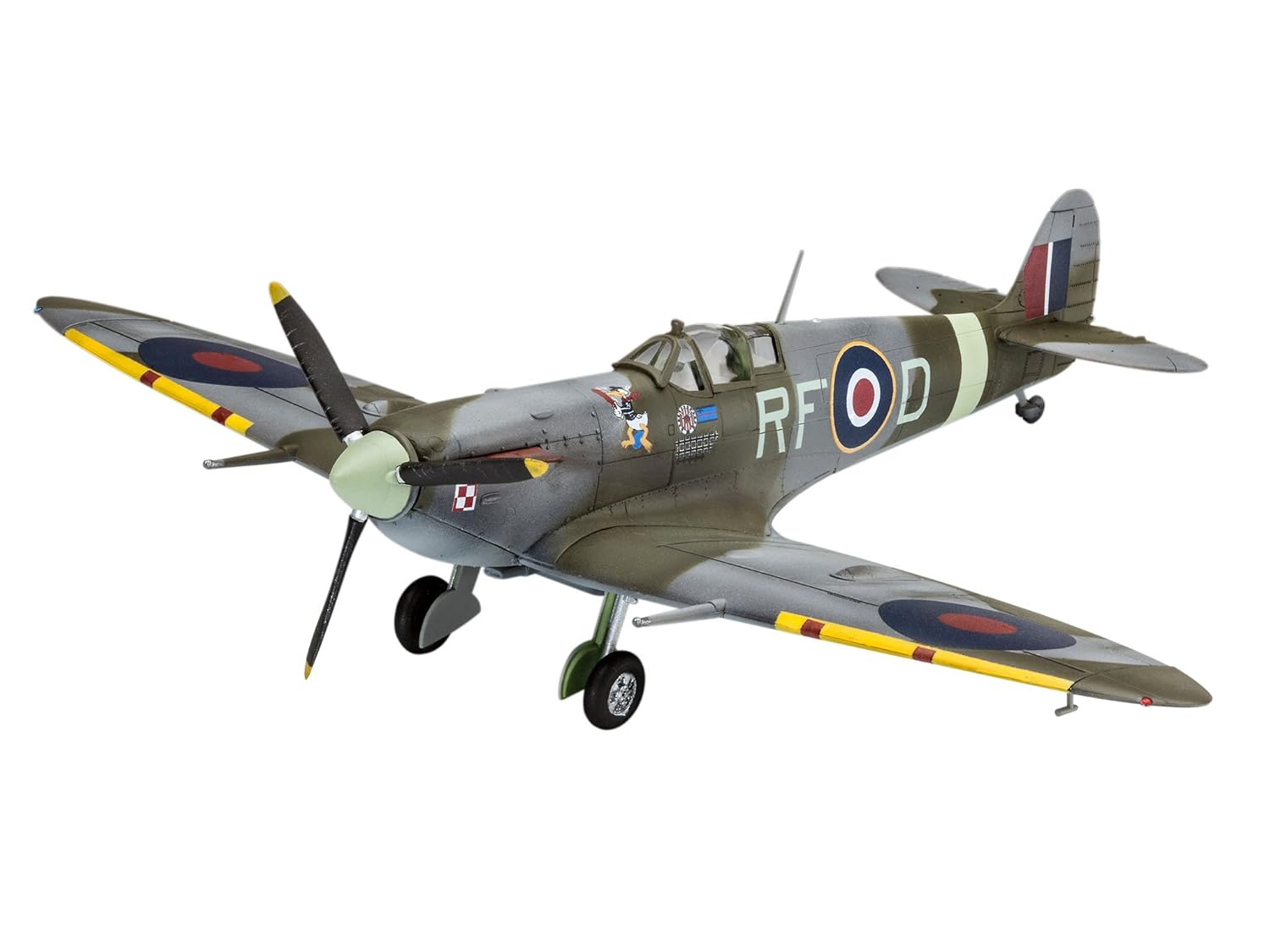 Model asamblat  Revell Militar : Luptător Spitfire Mk. Vb