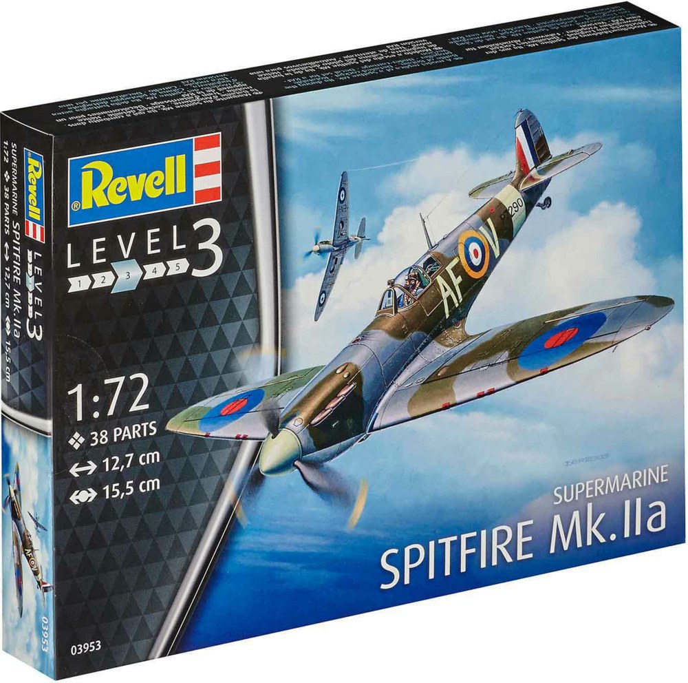 Model de asamblat  Revell Militare: Avioane - Mk.Iia