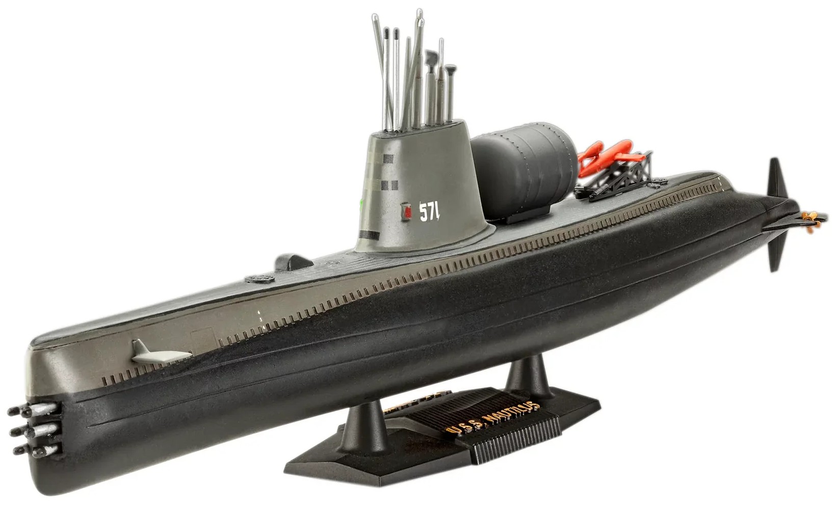 Model asamblat  Revell Militar: Nave  - Submarin nuclear U.S.S. Nautilus