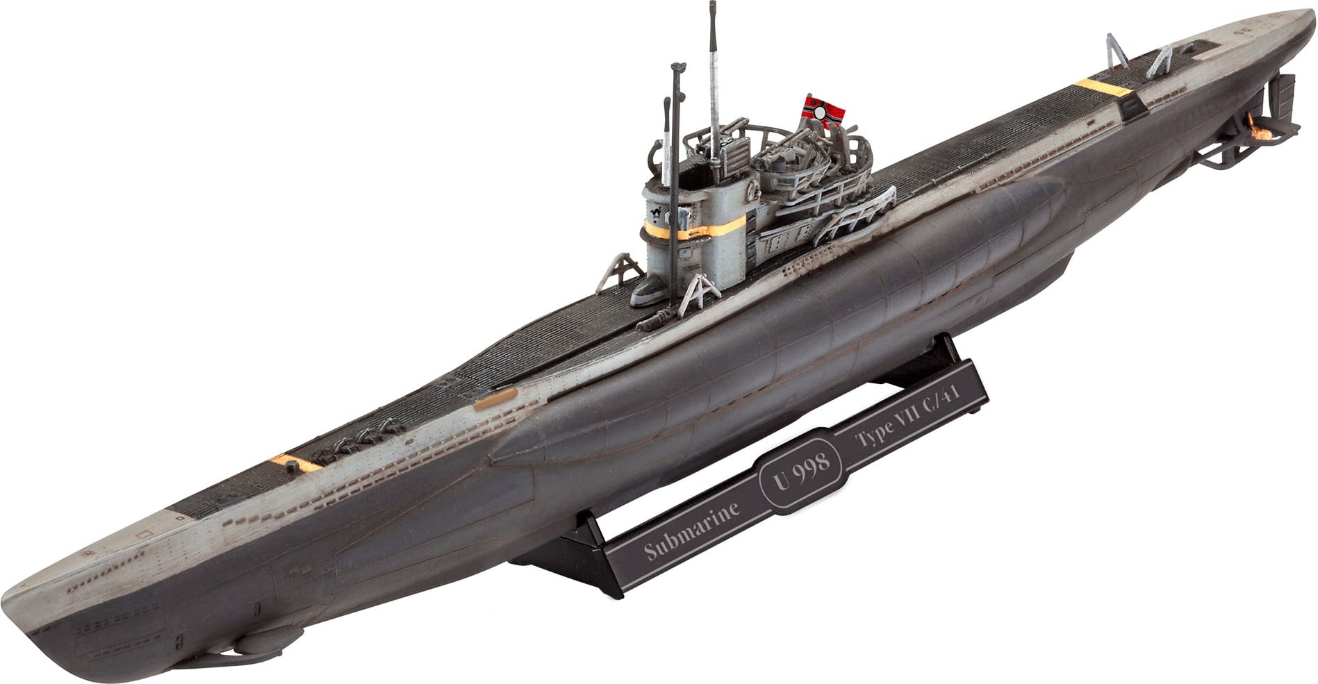 Model asamblat  Revell Militar : Nave - Submarin german TIP VII C/41
